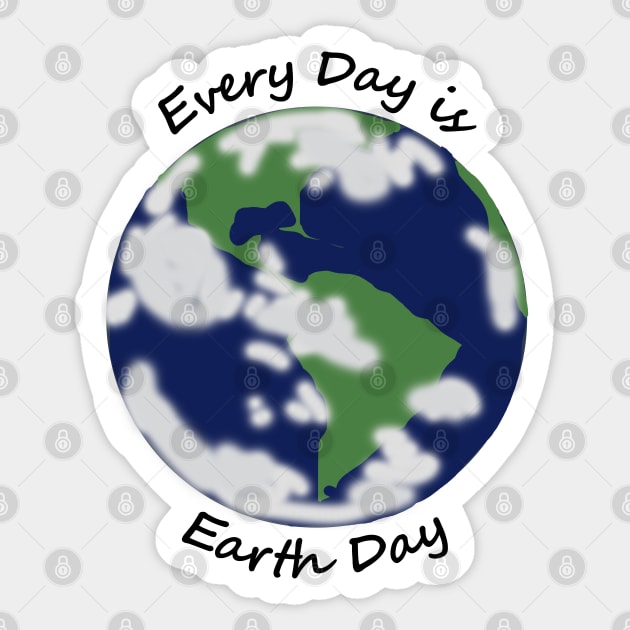 Every Day is Planet Earth Day Sticker by ellenhenryart